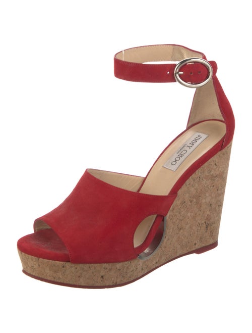 Jimmy Choo Suede Slingback Sandals