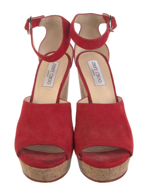 Jimmy Choo Suede Slingback Sandals