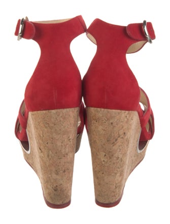 Jimmy Choo Suede Slingback Sandals