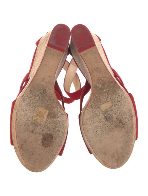 Jimmy Choo Suede Slingback Sandals