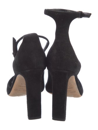 Jimmy Choo Suede D'Orsay Pumps