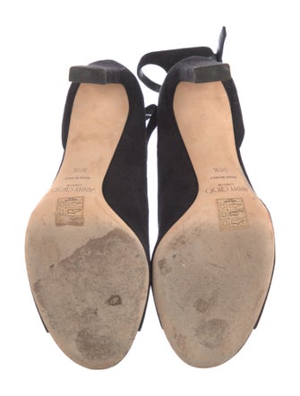 Jimmy Choo Suede D'Orsay Pumps