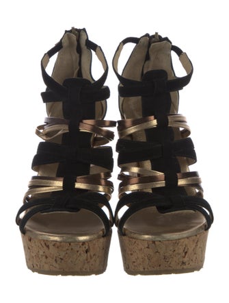 Jimmy Choo Suede Gladiator Sandals