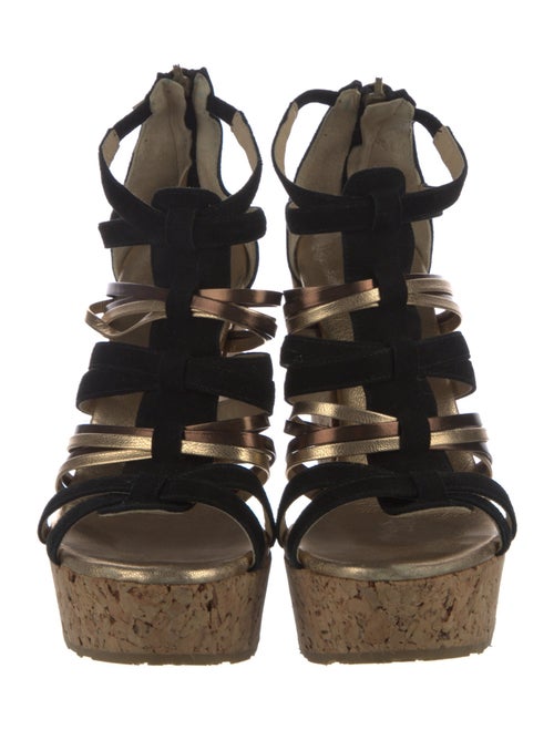 Jimmy Choo Suede Gladiator Sandals