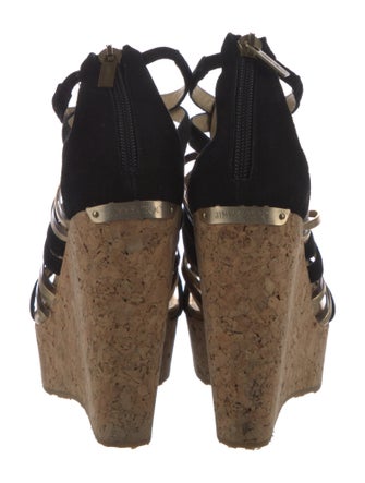 Jimmy Choo Suede Gladiator Sandals