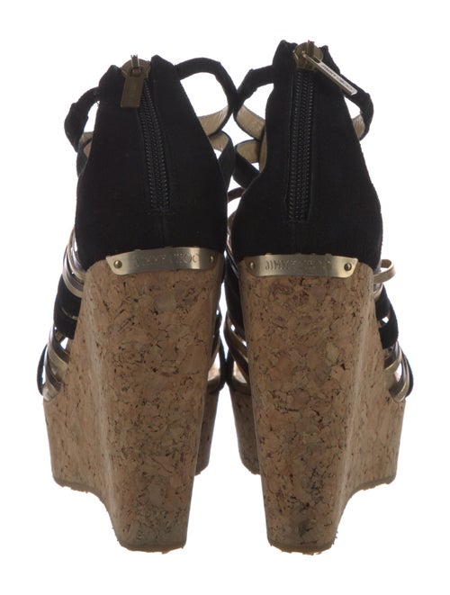 Jimmy Choo Suede Gladiator Sandals