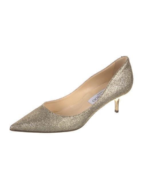 Jimmy Choo Glitter Glitter Accents Pumps