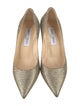 Jimmy Choo Glitter Glitter Accents Pumps