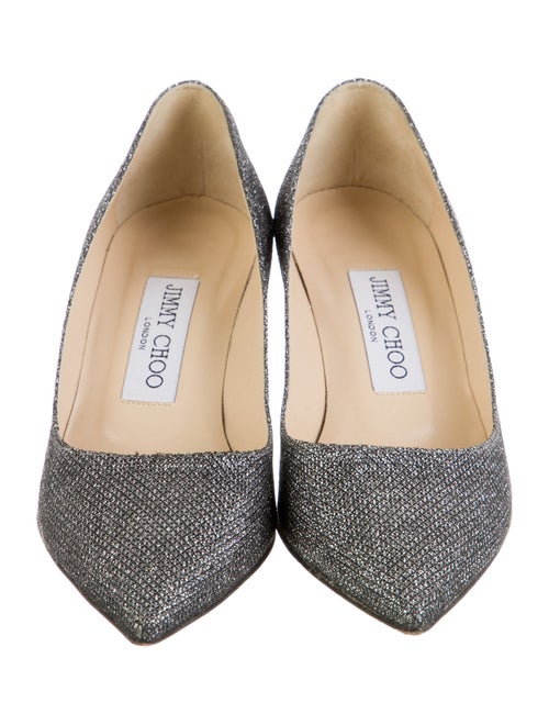 Jimmy Choo Glitter Glitter Accents Pumps