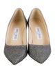 Jimmy Choo Glitter Glitter Accents Pumps