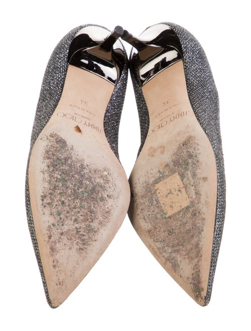Jimmy Choo Glitter Glitter Accents Pumps