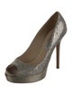Jimmy Choo Glitter Glitter Accents Pumps