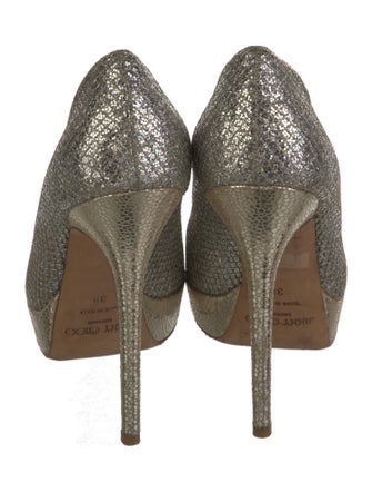 Jimmy Choo Glitter Glitter Accents Pumps