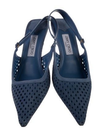 Jimmy Choo Suede Slingback Pumps