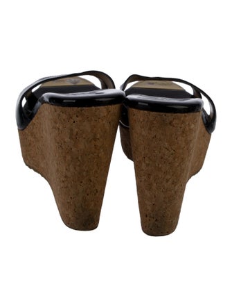 Jimmy Choo Patent Leather Slides