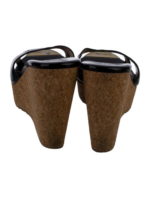 Jimmy Choo Patent Leather Slides