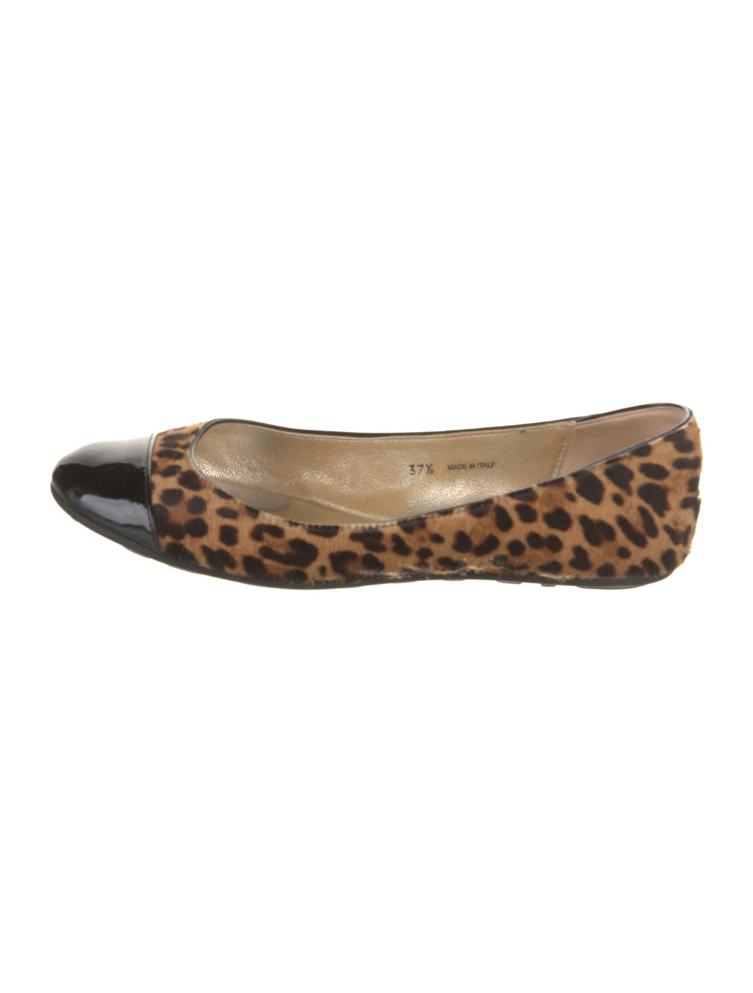 Jimmy Choo Ponyhair Animal Print Ballet Flats