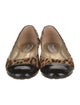 Jimmy Choo Ponyhair Animal Print Ballet Flats