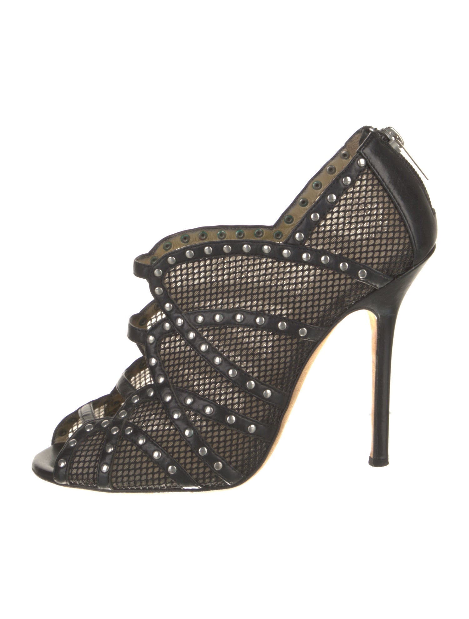 Jimmy Choo Mesh Printed Pumps