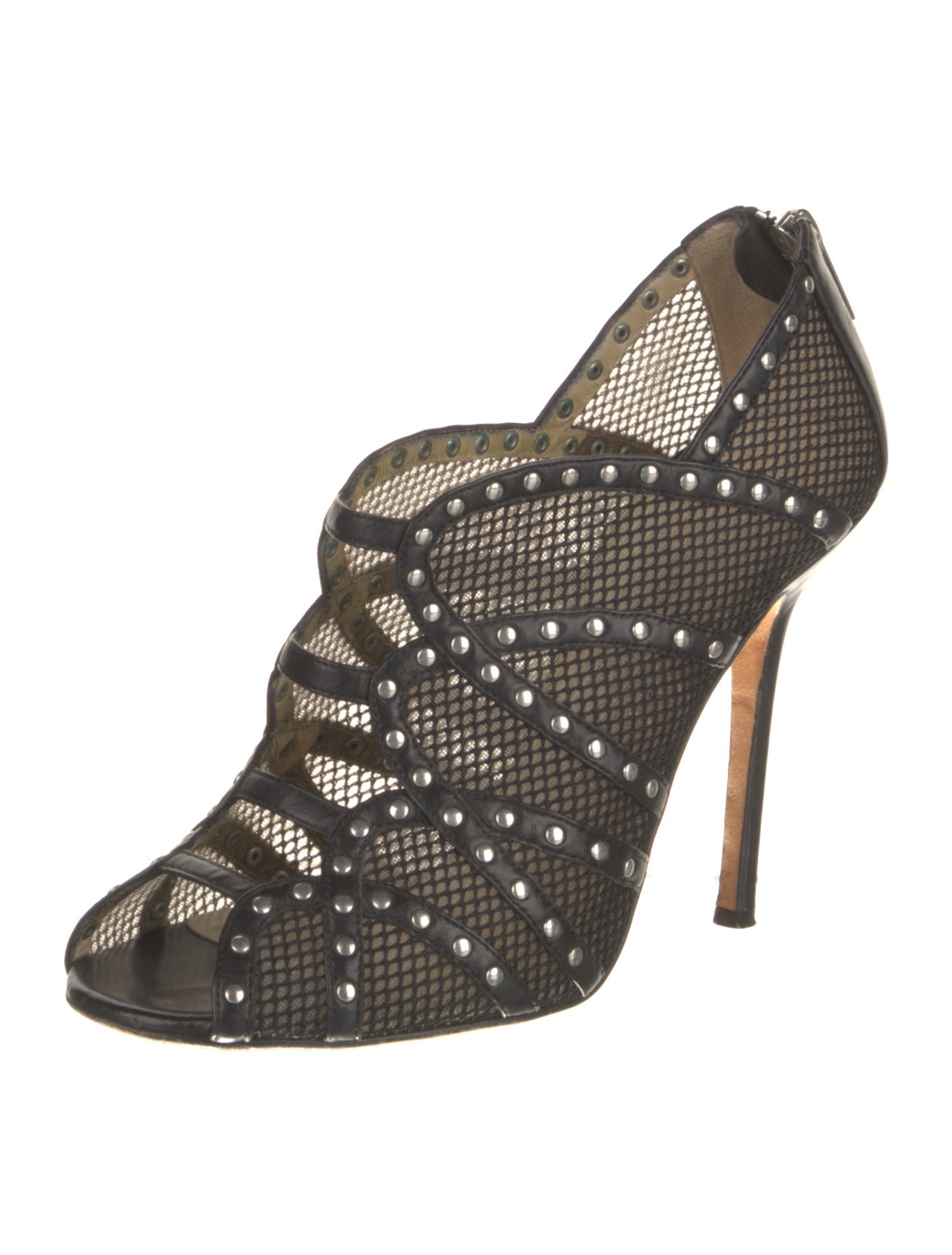 Jimmy Choo Mesh Printed Pumps
