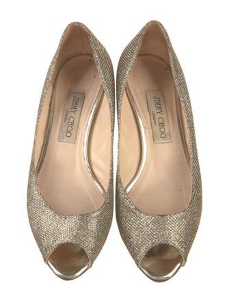 Jimmy Choo Glitter Pumps