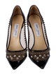 Jimmy Choo Patent Leather Studded Accents Pumps