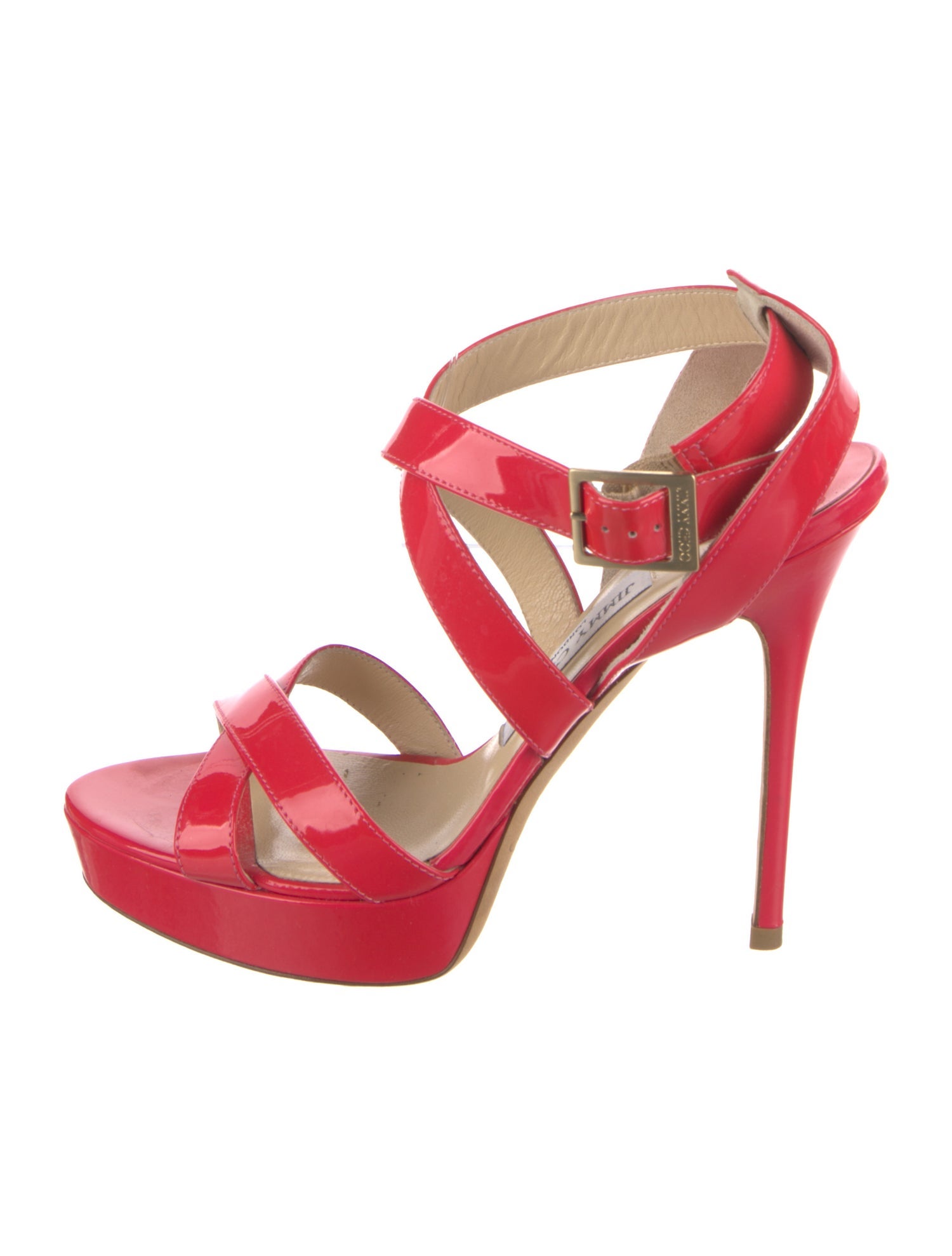 Jimmy Choo Patent Leather Sandals