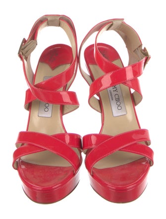 Jimmy Choo Patent Leather Sandals