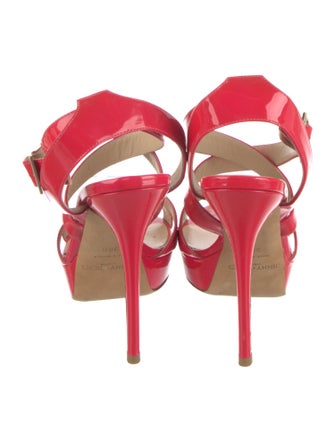 Jimmy Choo Patent Leather Sandals
