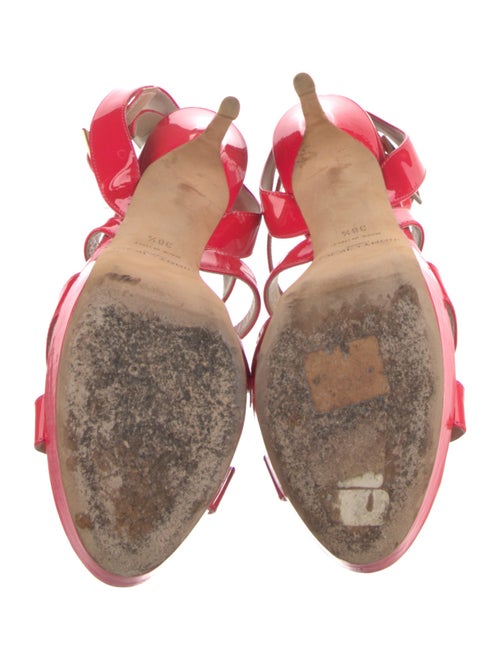 Jimmy Choo Patent Leather Sandals