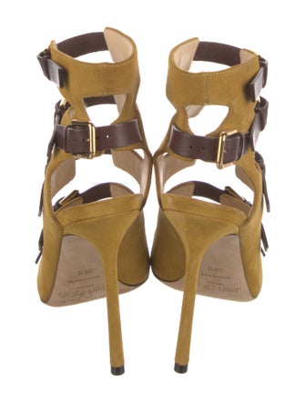 Jimmy Choo Suede Gladiator Sandals