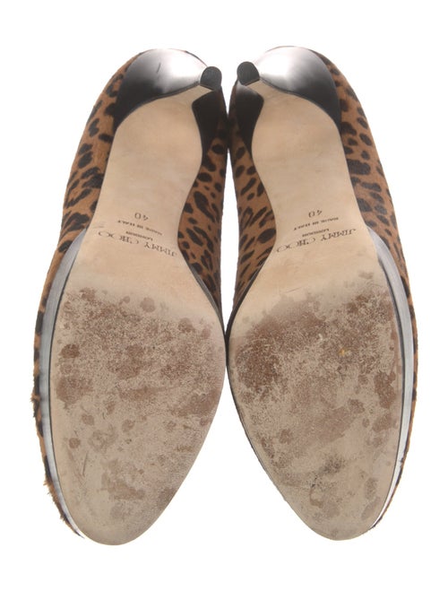 Jimmy Choo Ponyhair Animal Print Pumps