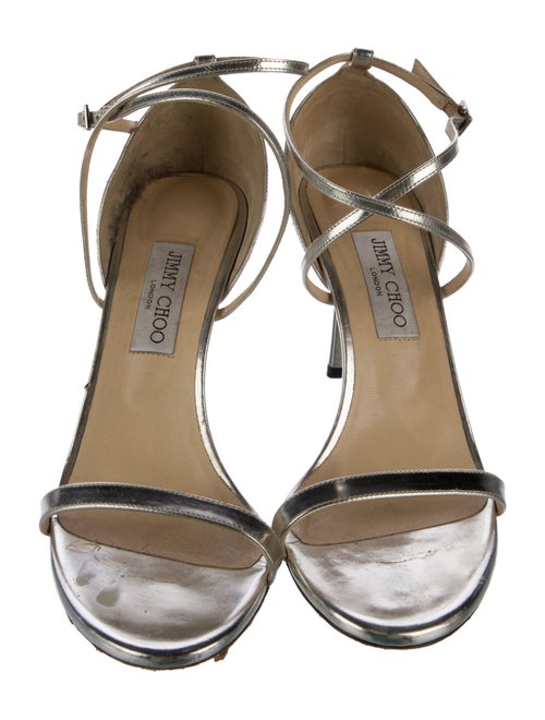 Jimmy Choo Patent Leather Sandals