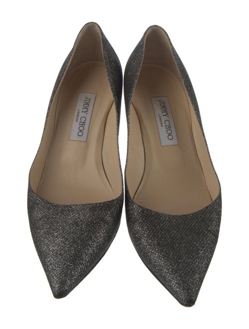 Jimmy Choo Glitter Glitter Accents Pumps