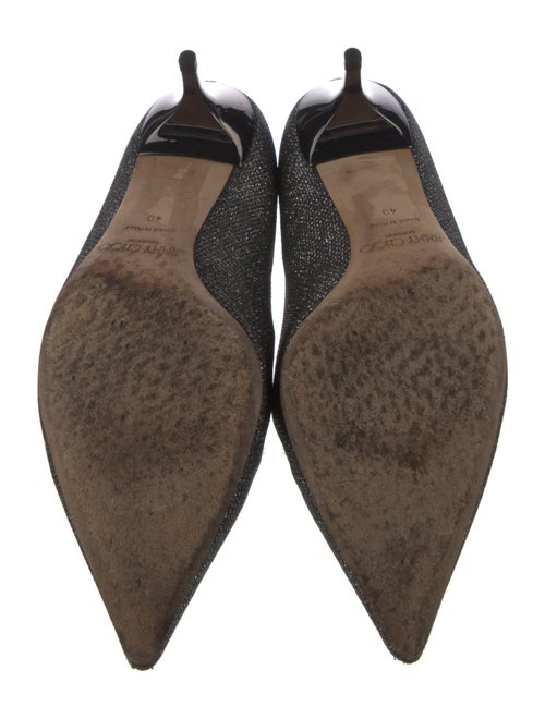 Jimmy Choo Glitter Glitter Accents Pumps