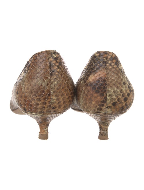 Jimmy Choo Snakeskin Animal Print Pumps
