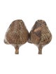 Jimmy Choo Snakeskin Animal Print Pumps