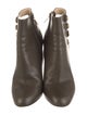 Jimmy Choo Leather Cutout Accent Boots