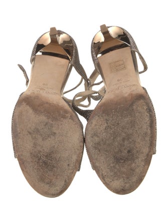 Jimmy Choo Glitter Sandals