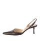 Jimmy Choo Leather Slingback Pumps