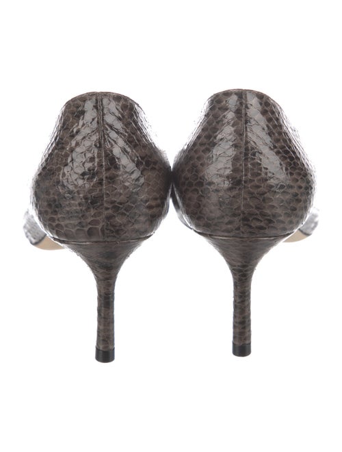 Jimmy Choo Snakeskin Animal Print Pumps