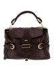 Jimmy Choo Leather Top Handle Bag