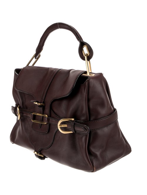 Jimmy Choo Leather Top Handle Bag