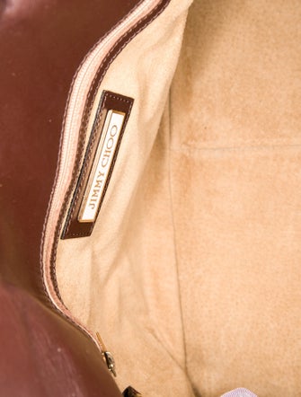 Jimmy Choo Leather Top Handle Bag