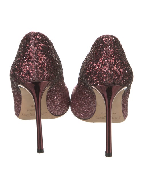 Jimmy Choo Glitter Glitter Accents Pumps