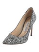 Jimmy Choo Glitter Glitter Accents Pumps