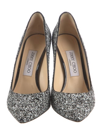 Jimmy Choo Glitter Glitter Accents Pumps