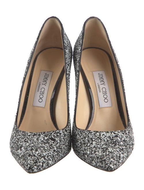 Jimmy Choo Glitter Glitter Accents Pumps