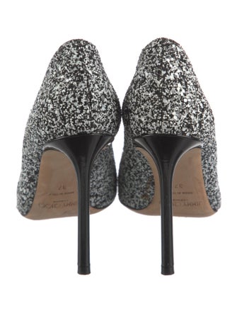 Jimmy Choo Glitter Glitter Accents Pumps