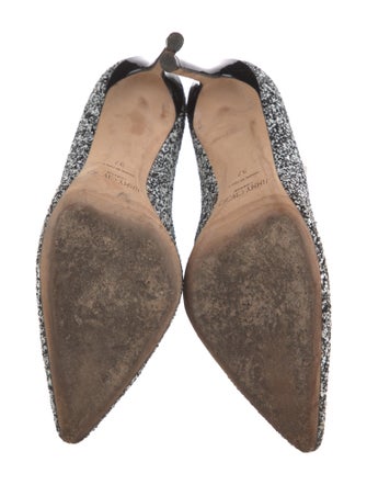 Jimmy Choo Glitter Glitter Accents Pumps